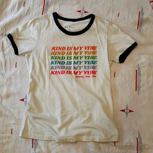 kitty XL Tee shirt pullover top off white